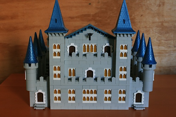 large courtyard
